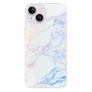 Odolné silikonové pouzdro iSaprio - Raibow Marble 10 - iPhone 14 obraz