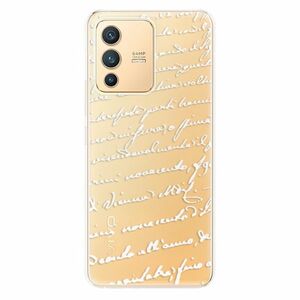 Odolné silikonové pouzdro iSaprio - Handwriting 01 - white - Vivo V23 5G obraz
