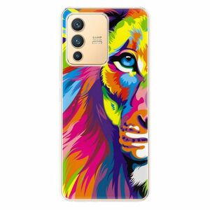 Odolné silikonové pouzdro iSaprio - Rainbow Lion - Vivo V23 5G obraz