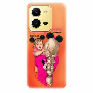 Odolné silikonové pouzdro iSaprio - Mama Mouse Blond and Girl - Vivo X80 Lite 5G obraz