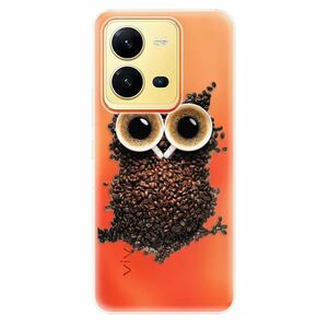 Odolné silikonové pouzdro iSaprio - Owl And Coffee - Vivo X80 Lite 5G obraz