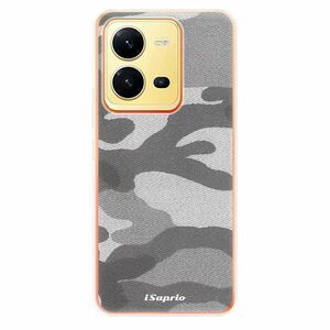 Odolné silikonové pouzdro iSaprio - Gray Camuflage 02 - Vivo X80 Lite 5G obraz