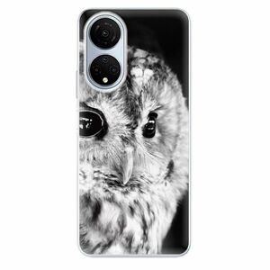 Odolné silikonové pouzdro iSaprio - BW Owl - Honor X7 obraz