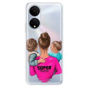 Odolné silikonové pouzdro iSaprio - Super Mama - Boy and Girl - Honor X7 obraz