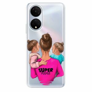 Odolné silikonové pouzdro iSaprio - Super Mama - Two Girls - Honor X7 obraz