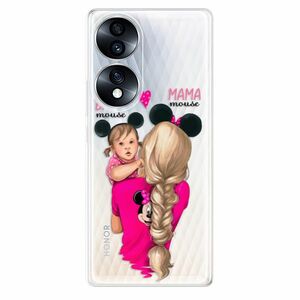 Odolné silikonové pouzdro iSaprio - Mama Mouse Blond and Girl - Honor 70 obraz