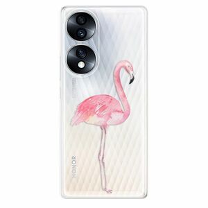 Odolné silikonové pouzdro iSaprio - Flamingo 01 - Honor 70 obraz