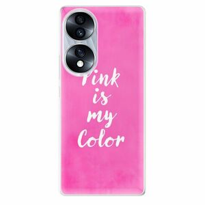 Odolné silikonové pouzdro iSaprio - Pink is my color - Honor 70 obraz