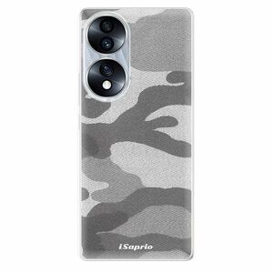 Odolné silikonové pouzdro iSaprio - Gray Camuflage 02 - Honor 70 obraz