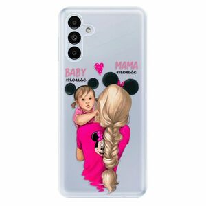 Odolné silikonové pouzdro iSaprio - Mama Mouse Blond and Girl - Samsung Galaxy A13 5G obraz