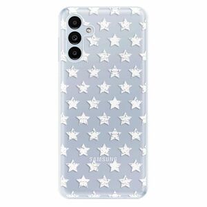 Odolné silikonové pouzdro iSaprio - Stars Pattern - white - Samsung Galaxy A13 5G obraz