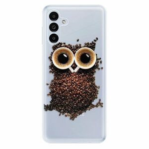 Odolné silikonové pouzdro iSaprio - Owl And Coffee - Samsung Galaxy A13 5G obraz
