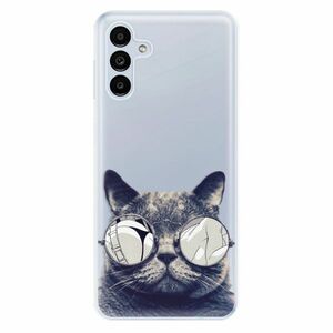 Odolné silikonové pouzdro iSaprio - Crazy Cat 01 - Samsung Galaxy A13 5G obraz