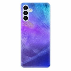Odolné silikonové pouzdro iSaprio - Purple Feathers - Samsung Galaxy A13 5G obraz