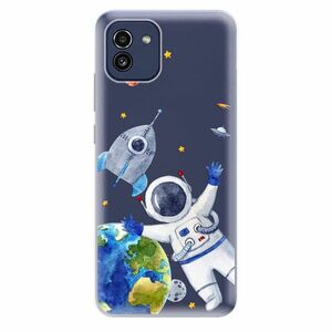 Odolné silikonové pouzdro iSaprio - Space 05 - Samsung Galaxy A03 obraz
