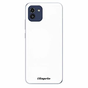 Odolné silikonové pouzdro iSaprio - 4Pure - bílý - Samsung Galaxy A03 obraz