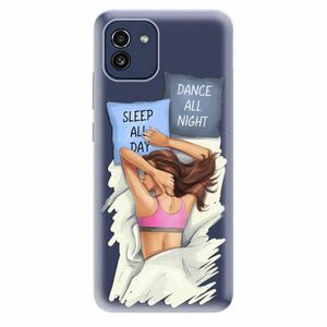 Odolné silikonové pouzdro iSaprio - Dance and Sleep - Samsung Galaxy A03 obraz