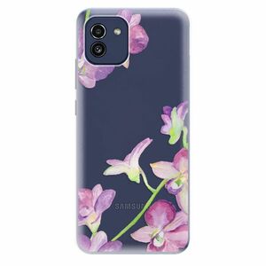 Odolné silikonové pouzdro iSaprio - Purple Orchid - Samsung Galaxy A03 obraz