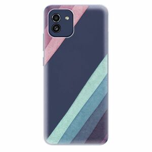 Odolné silikonové pouzdro iSaprio - Glitter Stripes 01 - Samsung Galaxy A03 obraz