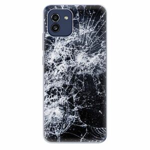 Odolné silikonové pouzdro iSaprio - Cracked - Samsung Galaxy A03 obraz