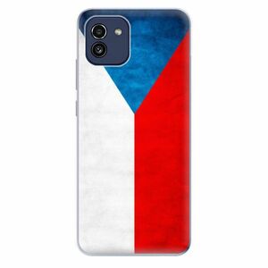 Odolné silikonové pouzdro iSaprio - Czech Flag - Samsung Galaxy A03 obraz