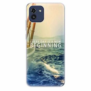 Odolné silikonové pouzdro iSaprio - Beginning - Samsung Galaxy A03 obraz