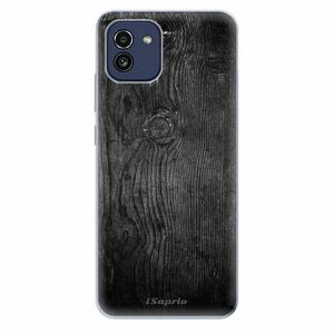Odolné silikonové pouzdro iSaprio - Black Wood 13 - Samsung Galaxy A03 obraz