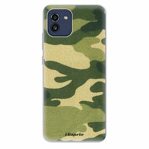 Odolné silikonové pouzdro iSaprio - Green Camuflage 01 - Samsung Galaxy A03 obraz