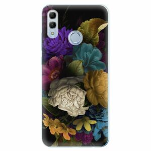 Odolné silikonové pouzdro iSaprio - Dark Flowers - Huawei Honor 10 Lite obraz