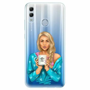 Odolné silikonové pouzdro iSaprio - Coffe Now - Blond - Huawei Honor 10 Lite obraz