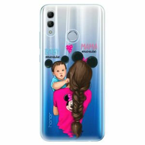 Odolné silikonové pouzdro iSaprio - Mama Mouse Brunette and Boy - Huawei Honor 10 Lite obraz