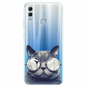 Odolné silikonové pouzdro iSaprio - Crazy Cat 01 - Huawei Honor 10 Lite obraz