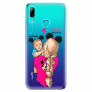 Odolné silikonové pouzdro iSaprio - Mama Mouse Blonde and Boy - Huawei P Smart 2019 obraz