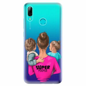 Odolné silikonové pouzdro iSaprio - Super Mama - Boy and Girl - Huawei P Smart 2019 obraz