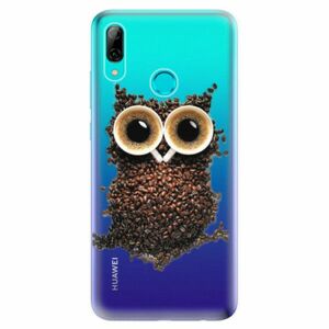 Odolné silikonové pouzdro iSaprio - Owl And Coffee - Huawei P Smart 2019 obraz