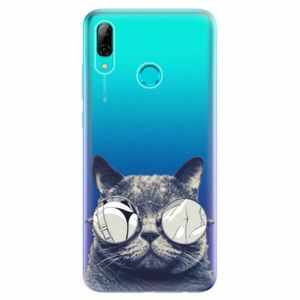 Odolné silikonové pouzdro iSaprio - Crazy Cat 01 - Huawei P Smart 2019 obraz