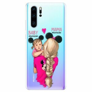 Odolné silikonové pouzdro iSaprio - Mama Mouse Blond and Girl - Huawei P30 Pro obraz