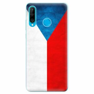 Odolné silikonové pouzdro iSaprio - Czech Flag - Huawei P30 Lite obraz