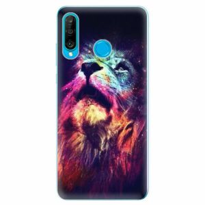 Odolné silikonové pouzdro iSaprio - Lion in Colors - Huawei P30 Lite obraz