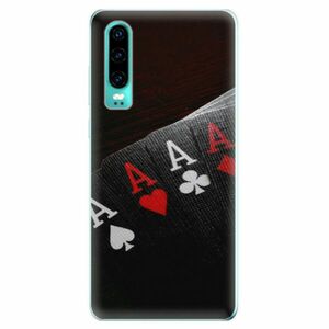 Odolné silikonové pouzdro iSaprio - Poker - Huawei P30 obraz