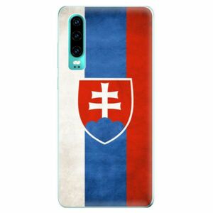 Odolné silikonové pouzdro iSaprio - Slovakia Flag - Huawei P30 obraz