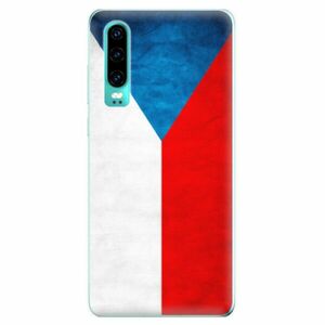 Odolné silikonové pouzdro iSaprio - Czech Flag - Huawei P30 obraz