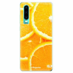 Odolné silikonové pouzdro iSaprio - Orange 10 - Huawei P30 obraz