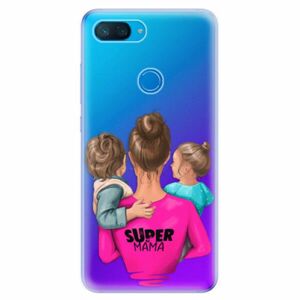Odolné silikonové pouzdro iSaprio - Super Mama - Boy and Girl - Xiaomi Mi 8 Lite obraz