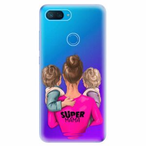 Odolné silikonové pouzdro iSaprio - Super Mama - Two Boys - Xiaomi Mi 8 Lite obraz
