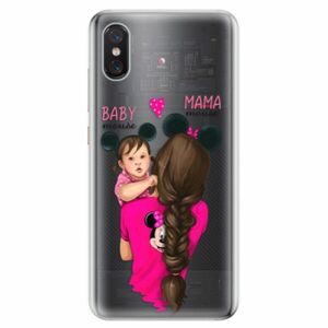 Odolné silikonové pouzdro iSaprio - Mama Mouse Brunette and Girl - Xiaomi Mi 8 Pro obraz