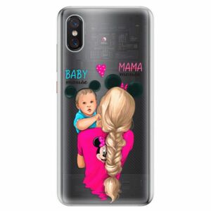 Odolné silikonové pouzdro iSaprio - Mama Mouse Blonde and Boy - Xiaomi Mi 8 Pro obraz