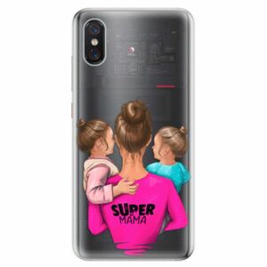 Odolné silikonové pouzdro iSaprio - Super Mama - Two Girls - Xiaomi Mi 8 Pro obraz