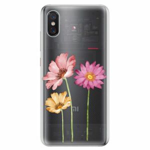 Odolné silikonové pouzdro iSaprio - Three Flowers - Xiaomi Mi 8 Pro obraz
