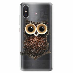 Odolné silikonové pouzdro iSaprio - Owl And Coffee - Xiaomi Mi 8 Pro obraz